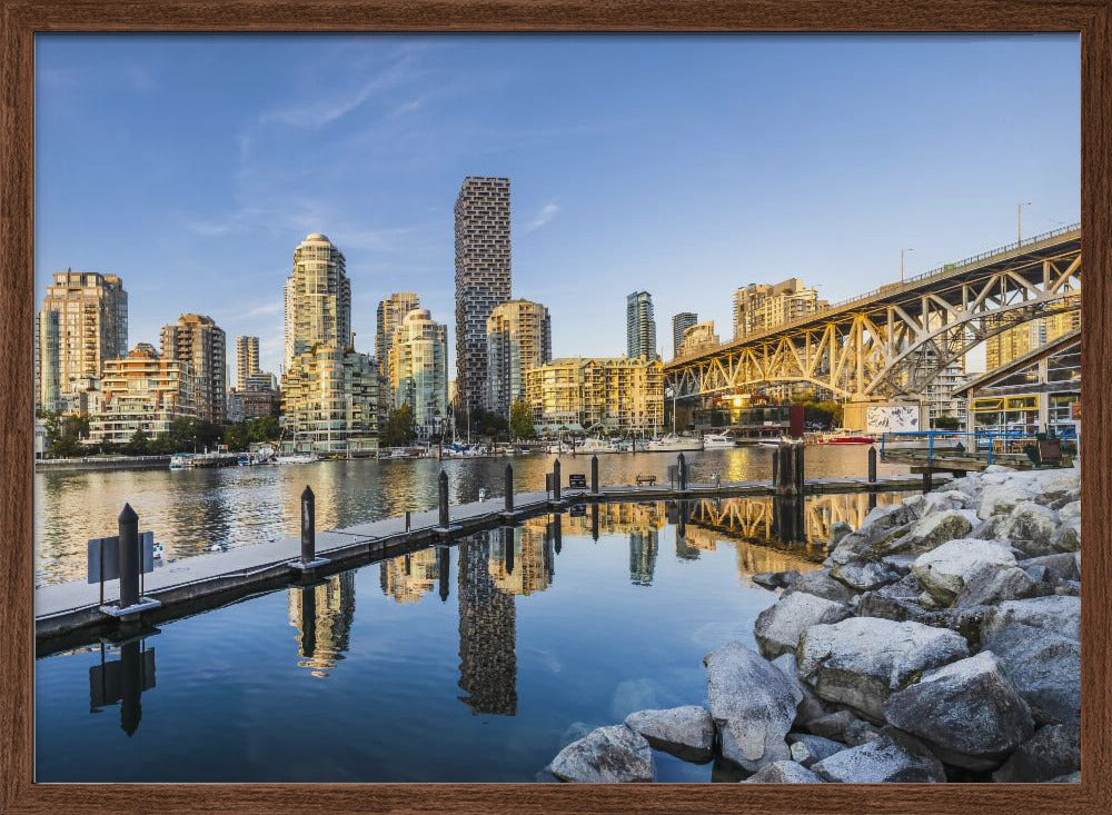 Vancouver impression of Granville Island Poster