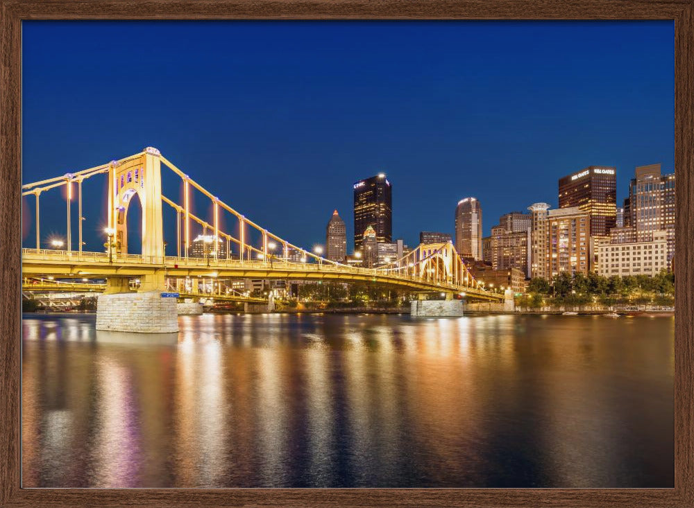 Andy Warhol Bridge, Pittsburgh Poster