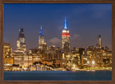 Impressive Midtown Manhattan Skyline with Little Island Poster