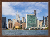 NEW YORK CITY East River Skyline Poster