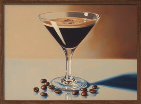 Espresso Martini Cocktail Poster