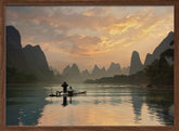 Golden Li River Poster