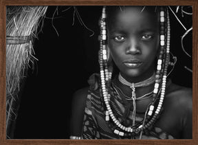 Mursi Girl Poster