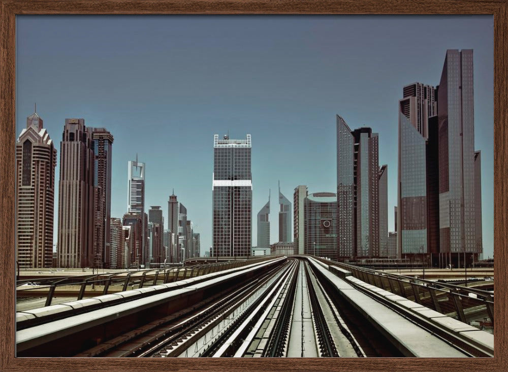 Dubai Metro Poster