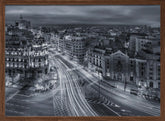 Madrid City Lights Poster