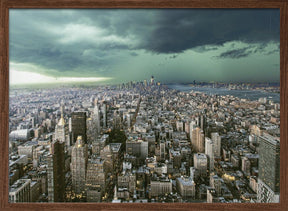 New-York under storm Poster