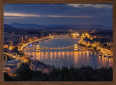 Panorama of Budapest Poster