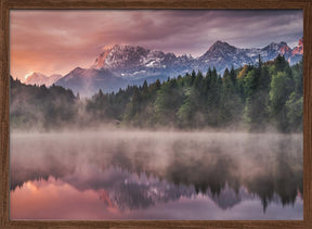 Sunrise at the Lake Poster