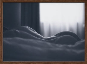 Girl In Bed Poster