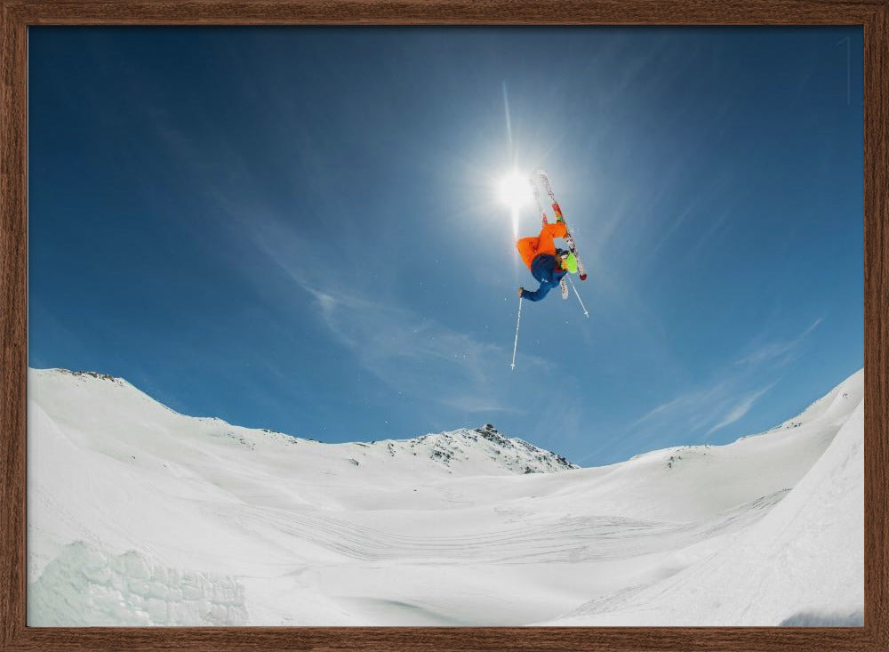 Backcountry Kicker Locals Only Poster