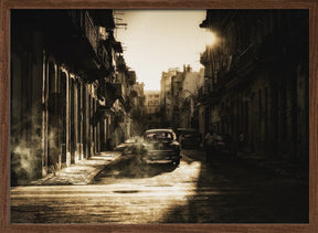 Mystic morning in Havana... Poster