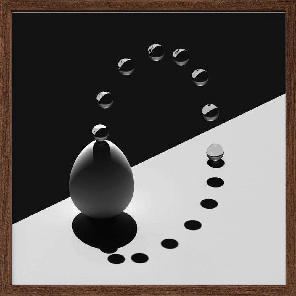 Arch Drops Egg Poster