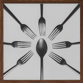 Spoon and Forks Poster