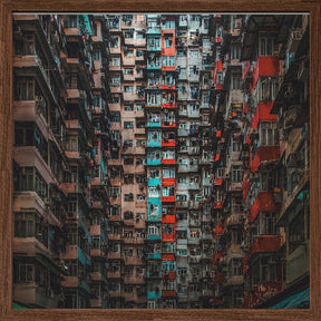 Apartments in Hong Kong Poster