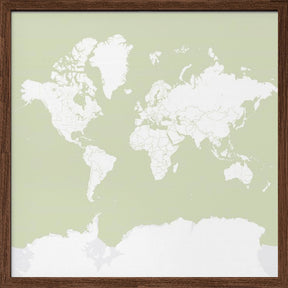 Xolani world map Poster