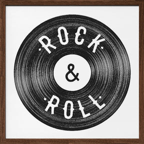 Rock Roll Print Poster