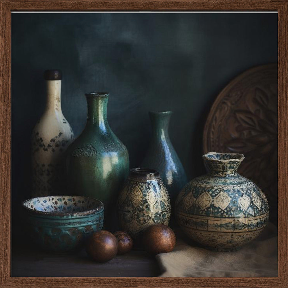 Moroccan Still Life No 4 Poster