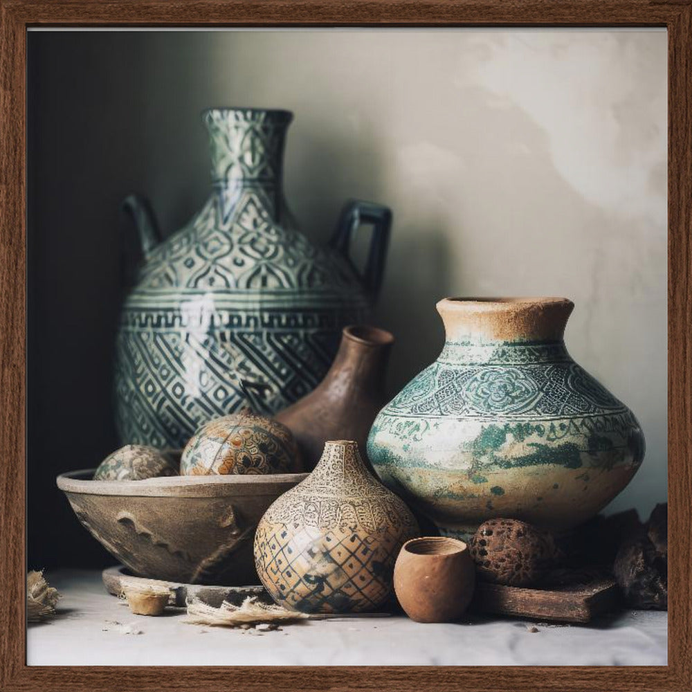 Moroccan Still Life No 11 Poster