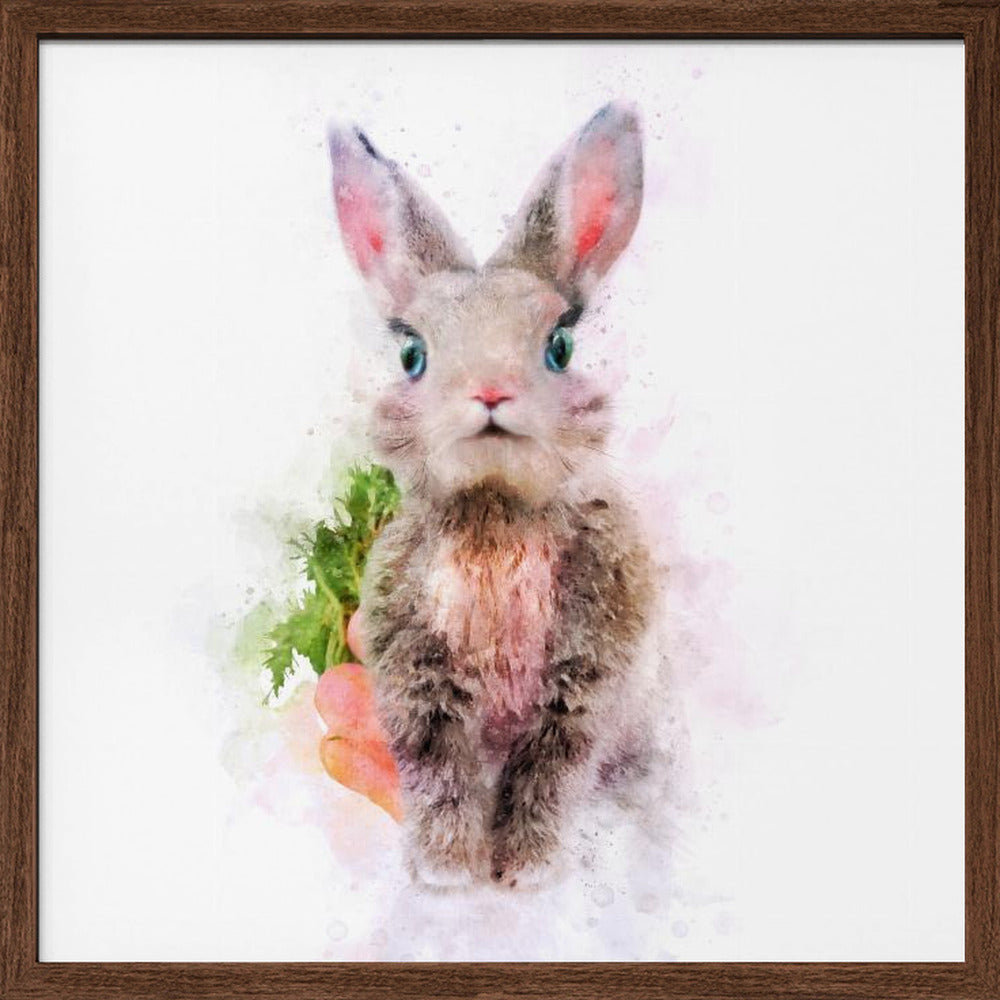 Baby Rabbit Poster