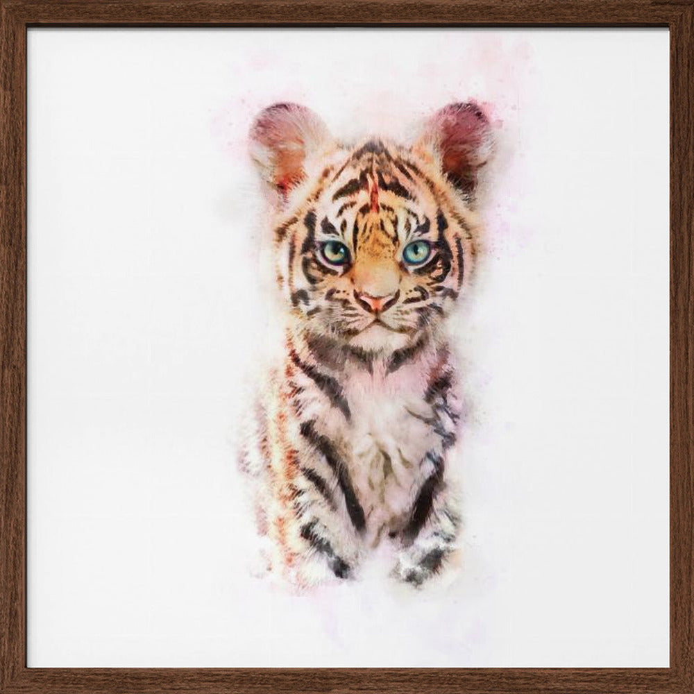 Baby Tiger Poster