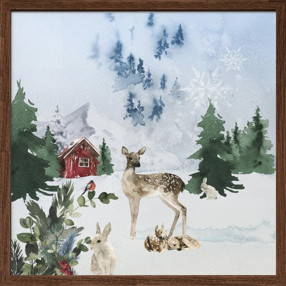 Christmas Morning Poster