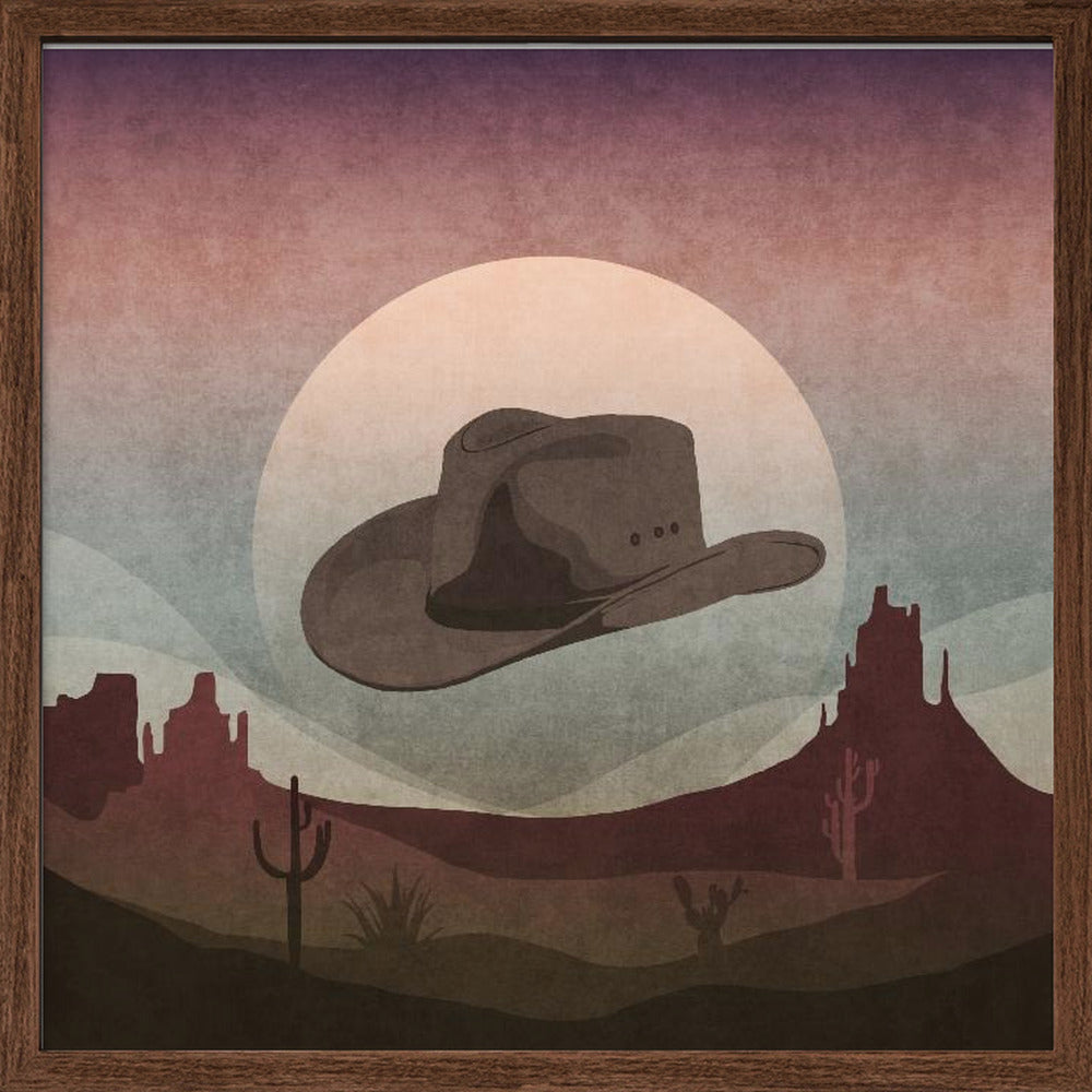 Cowboy Hat Poster