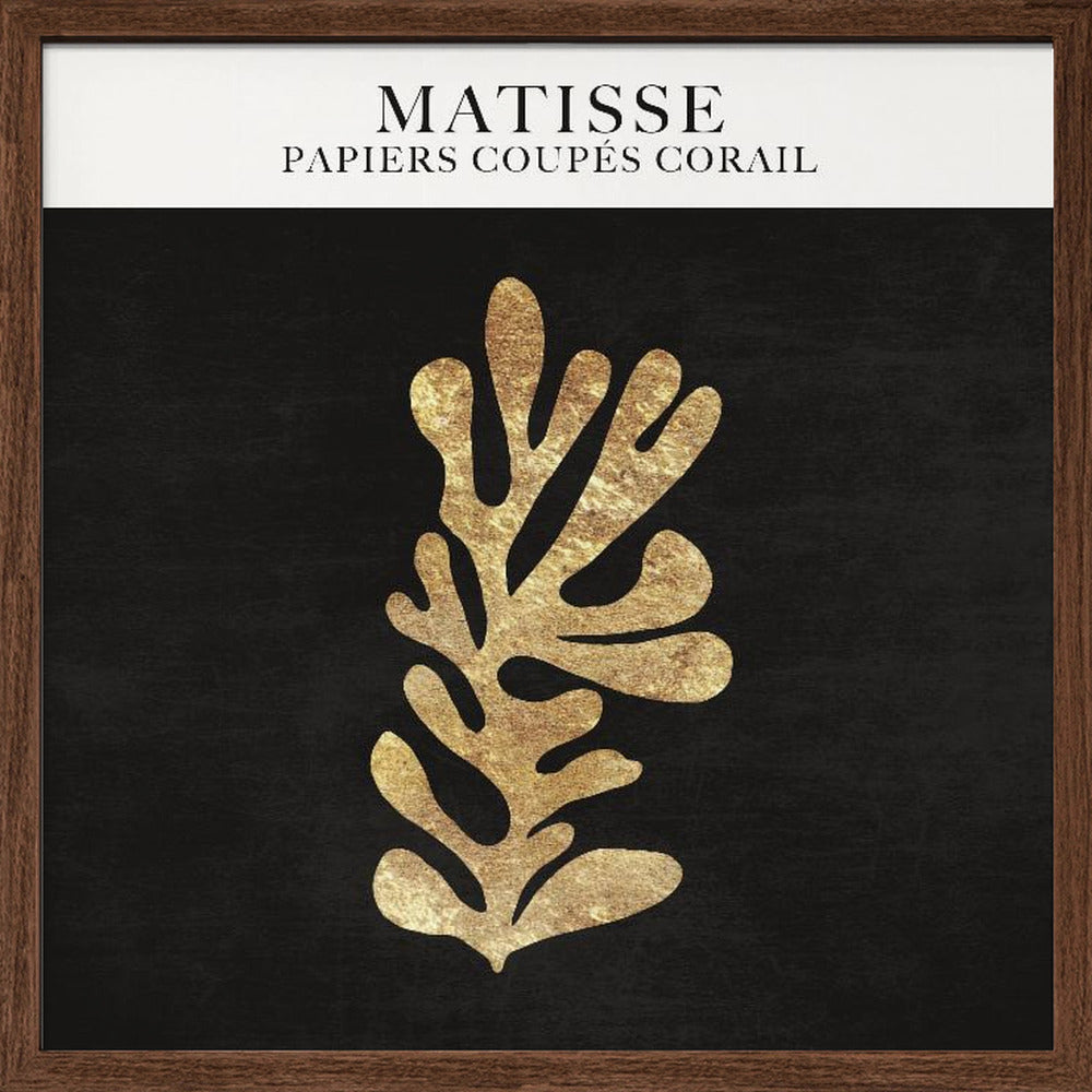 Papier Découpé Coral Poster