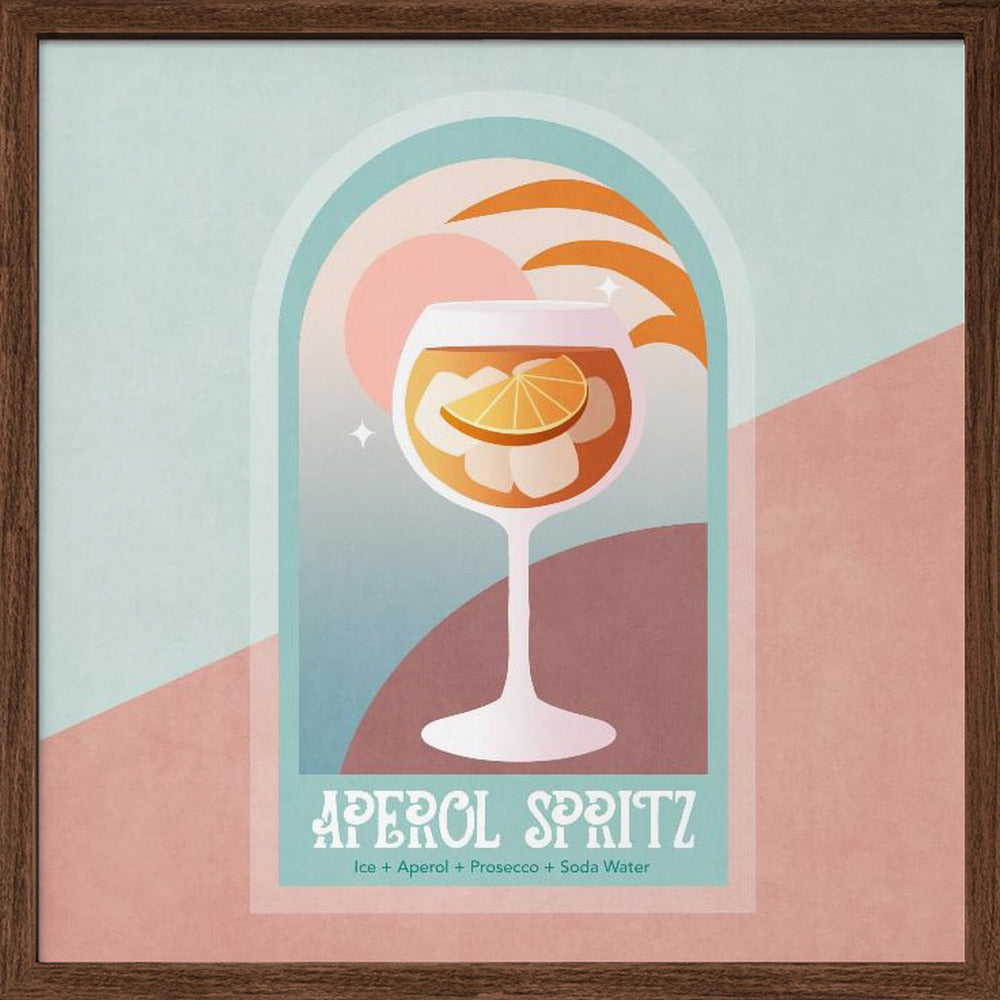 Kokteyl Aperol Spritz Poster