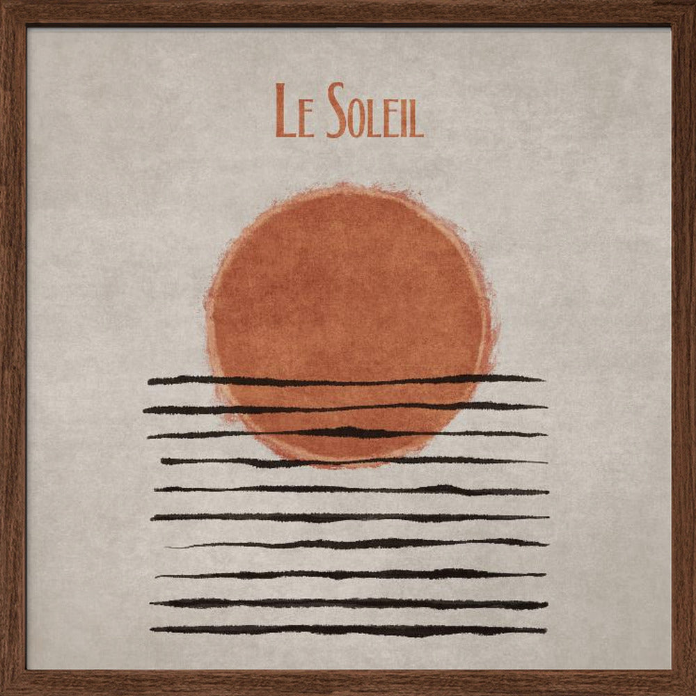 Le Soleil Poster