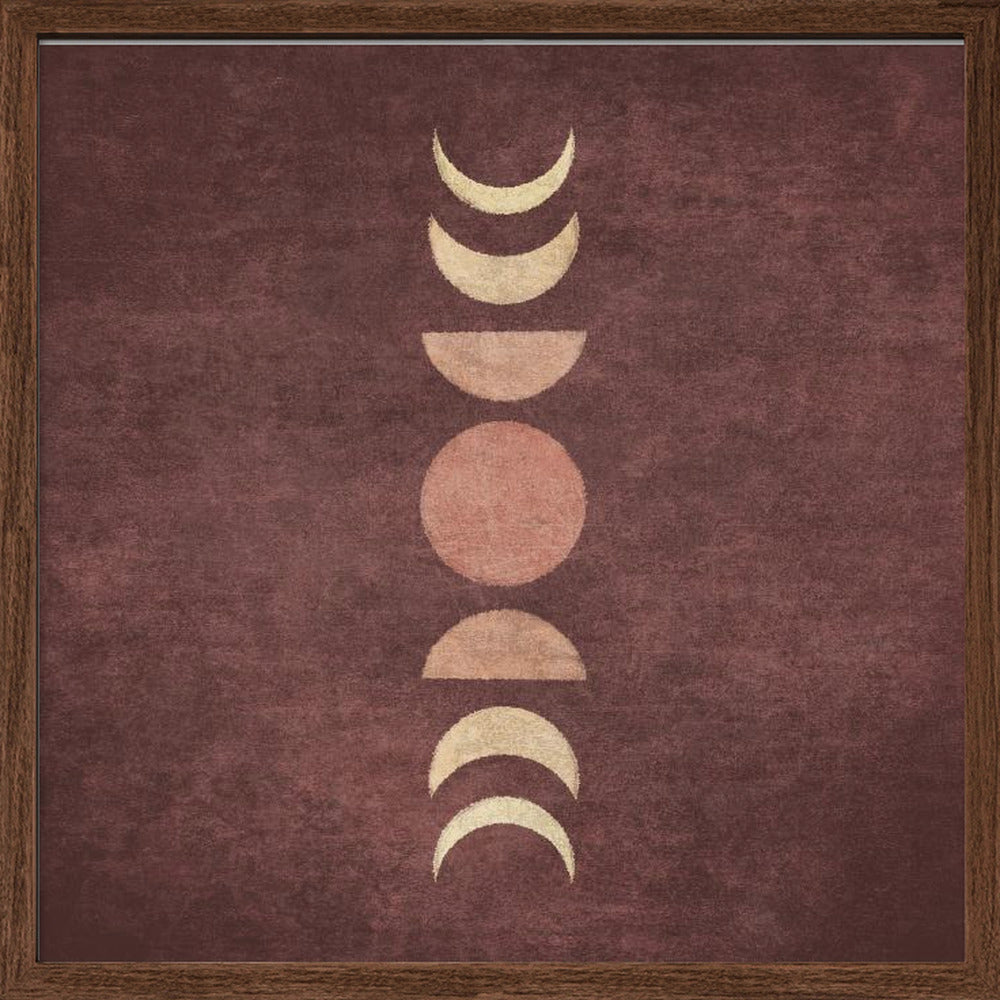 Visne Moon Phases Poster