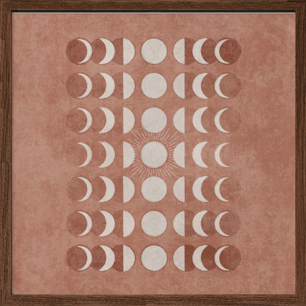 Somon Moons Phases Poster