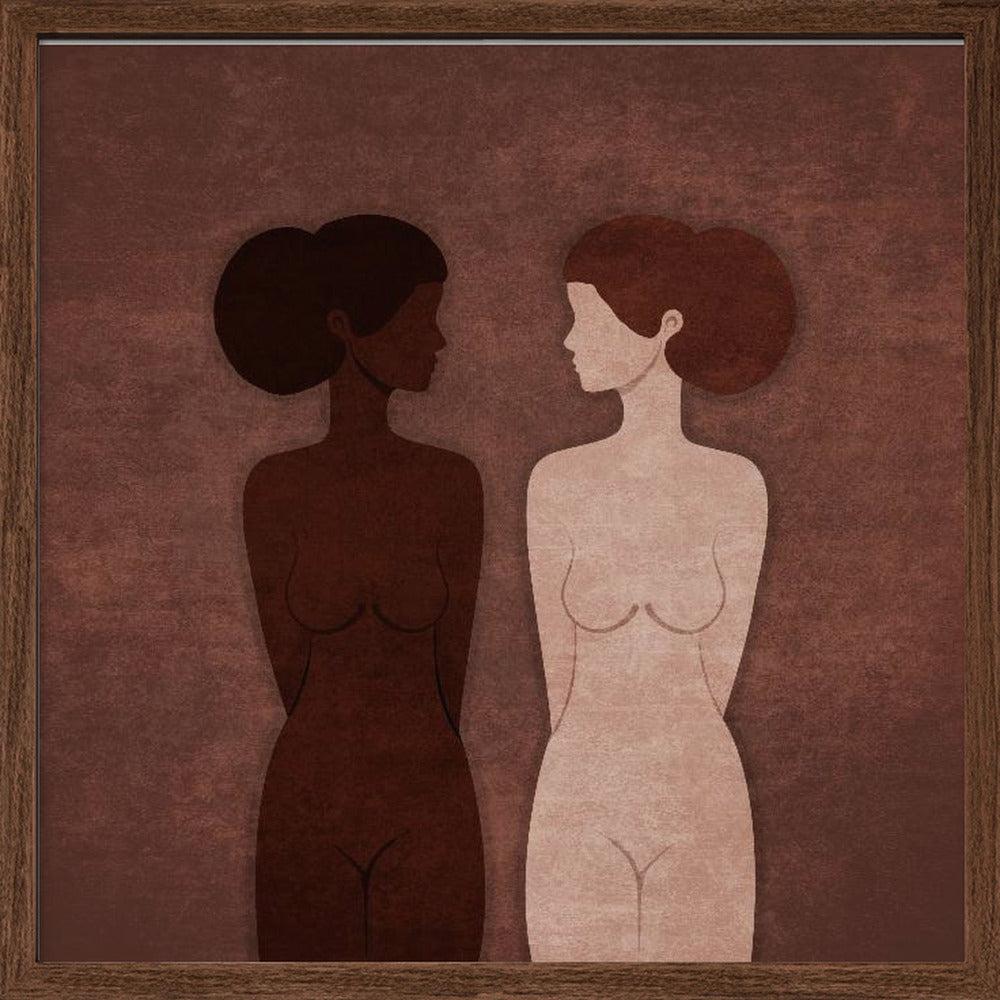 Absctract Terra Women Couples Poster