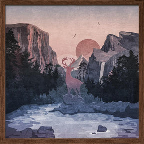 Sephia Yosemite Copy Poster