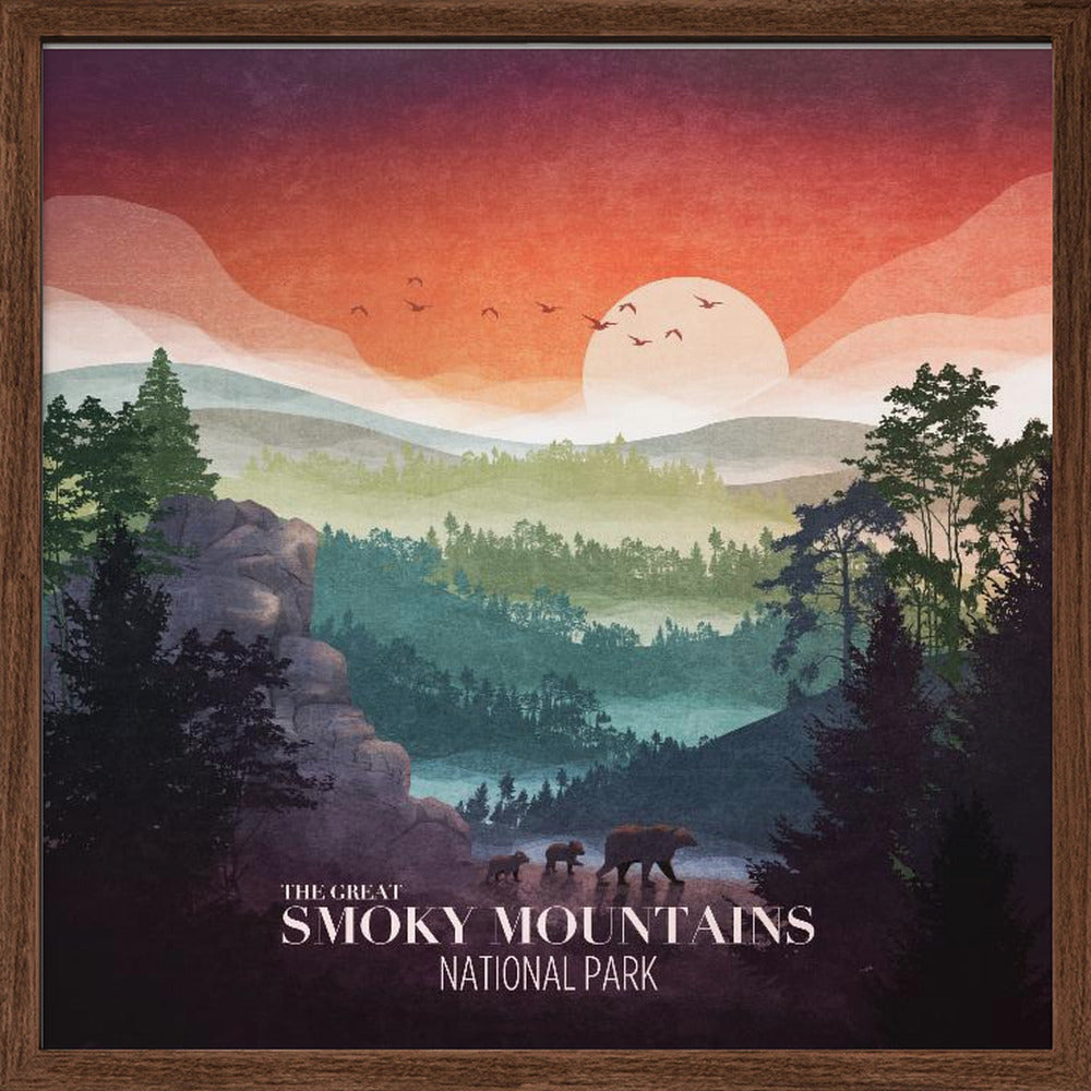 Smoky Mountains Poster