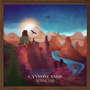 Canyonlands Poster