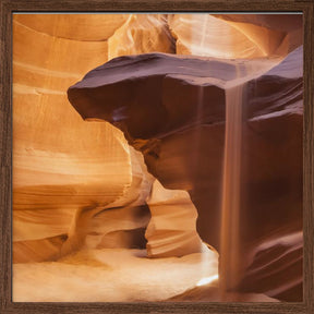 ANTELOPE CANYON Pouring Sand Poster