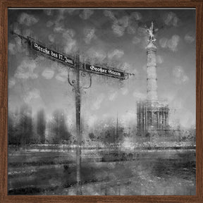 City Art BERLIN Victory Column Poster