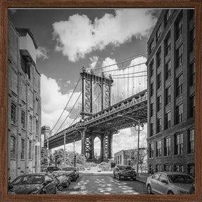 NYC Manhattan Bridge Poster