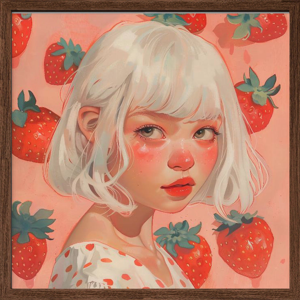 Strawberry Girl One Poster