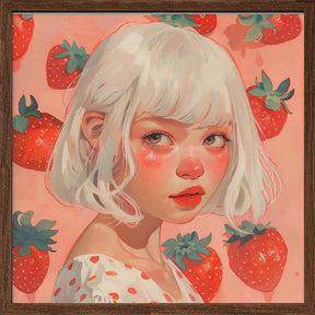 Strawberry Girl One Poster