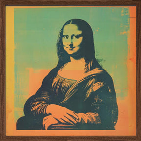 Mona Lisa Modern Poster