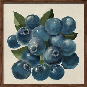 Blueberries Poster