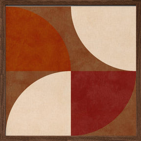 Autumn Mid Century Earthy 13 Poster