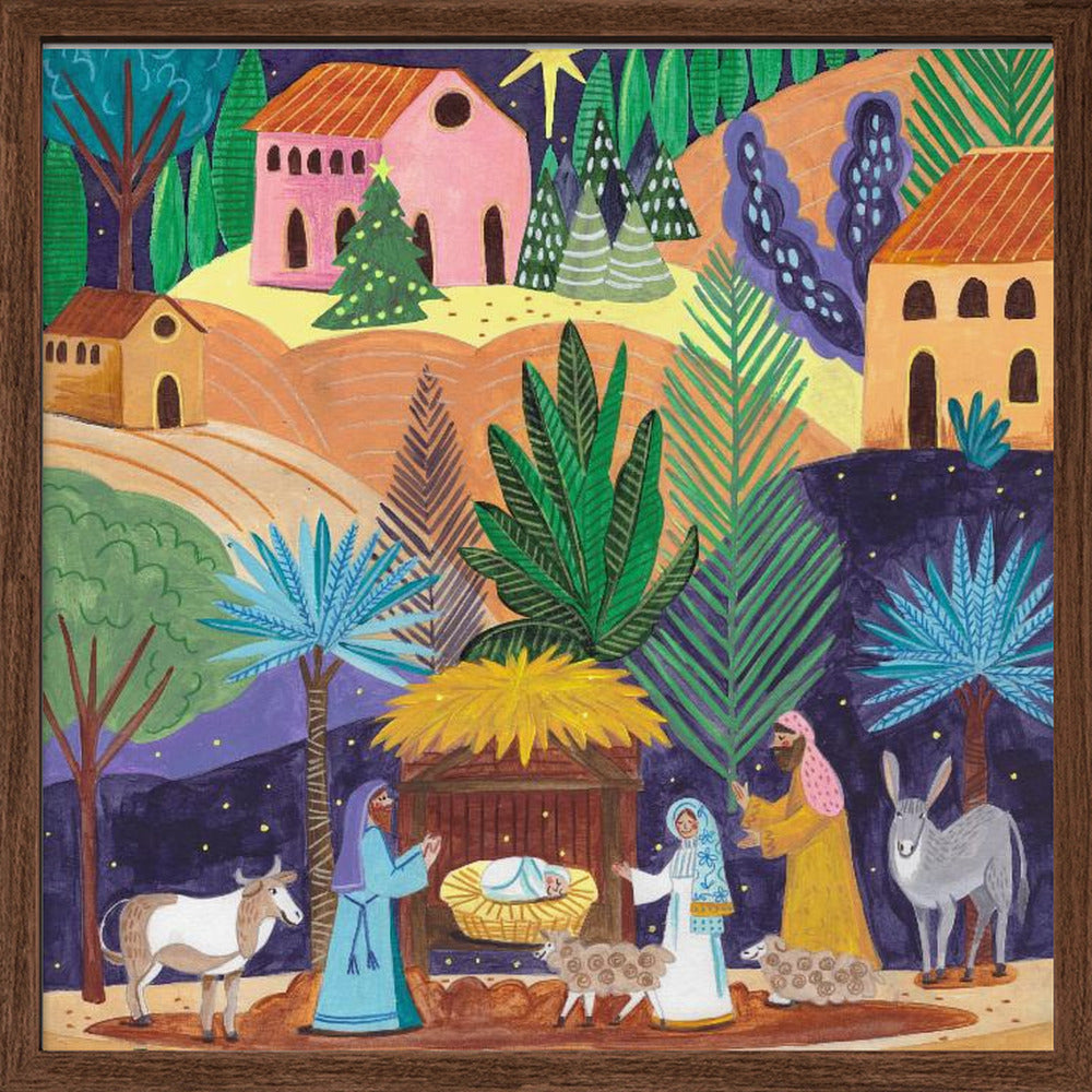 Nativity Scene Poster