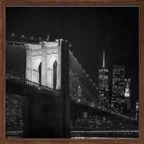 Brooklyn Bridge & Lower Manhattan Poster