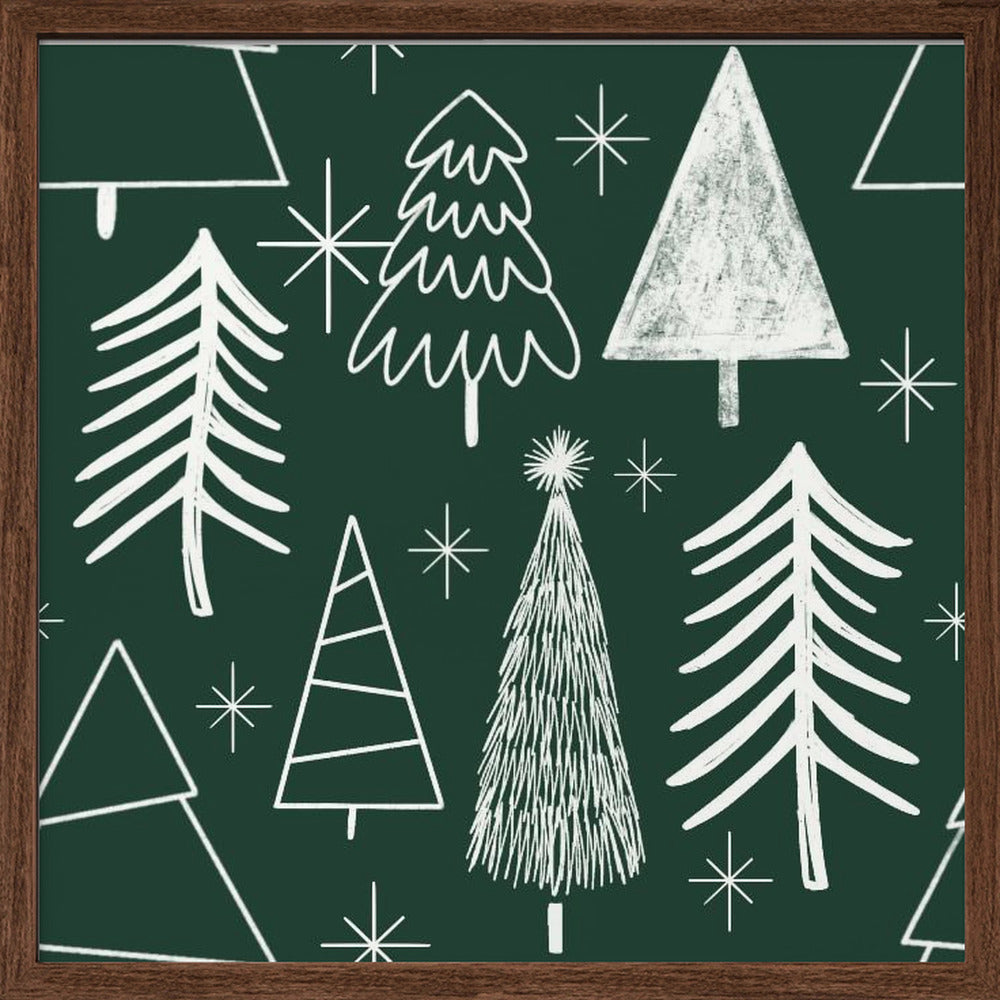 Christmas Tree Evergreen - Tree - Pine Tree Green Poster