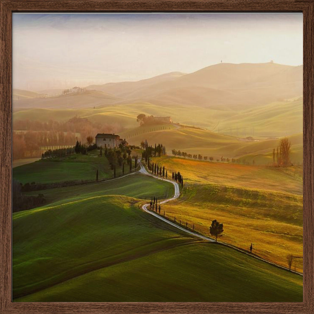 Val d\'Orcia Poster