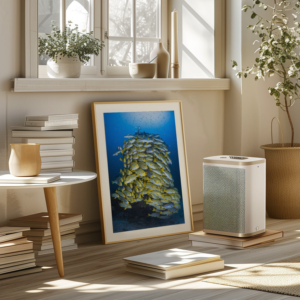 Fish Tower Poster