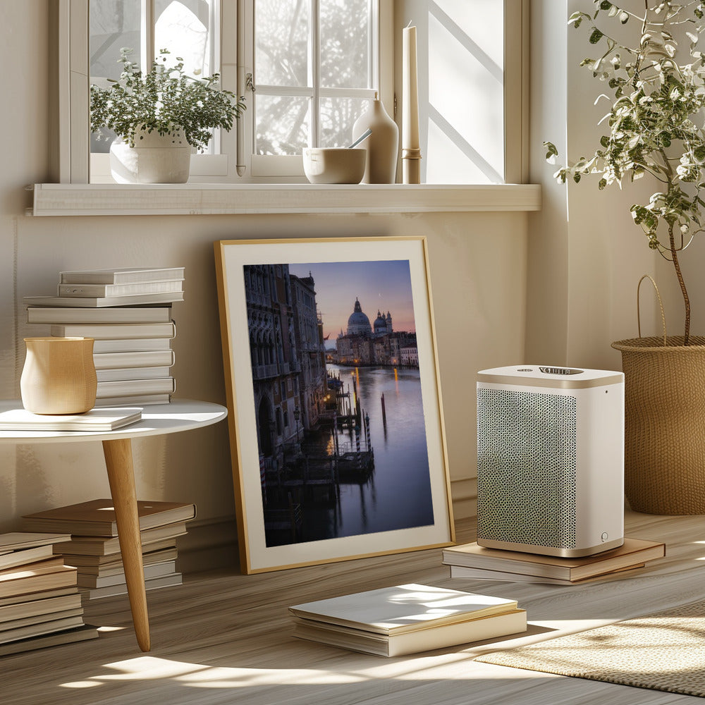 Venice, sunrise from the Academia bridge Poster