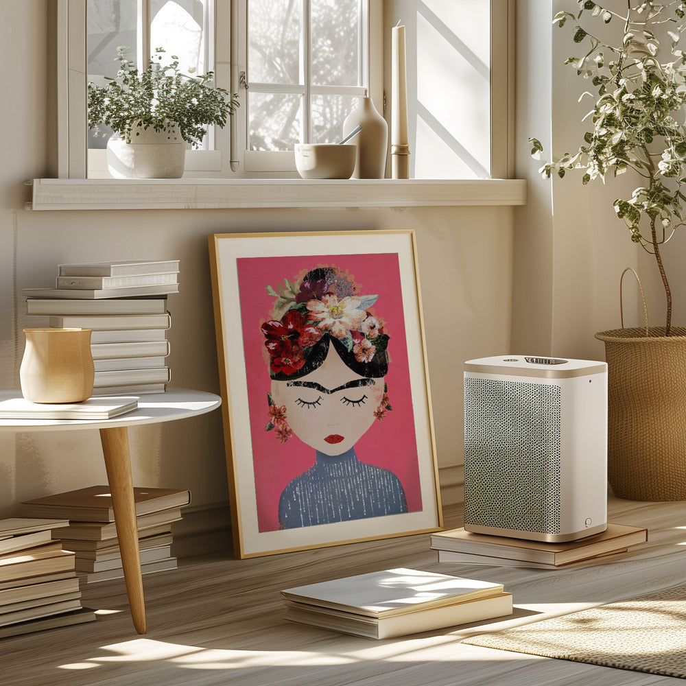 Frida (Pink Version) Poster